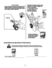 Toro 38547, 38560 and 38592 Toro 924 Power Shift Snowthrower Manuel des Propriétaires, 2002 page 6