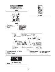 Toro 38547, 38560 and 38592 Toro 924 Power Shift Snowthrower Manuel des Propriétaires, 2002 page 7