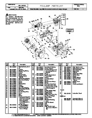 Poulan 3800 Chainsaw Parts page 1