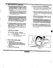 Poulan Owners Manual, 1991 page 10