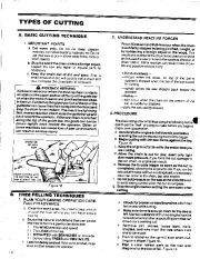 Poulan Owners Manual, 1991 page 12