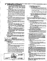 Poulan Owners Manual, 1991 page 19