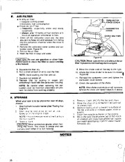 Poulan Owners Manual, 1991 page 20