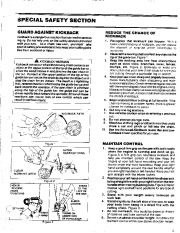 Poulan Owners Manual, 1991 page 3