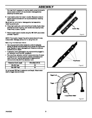 Murray 612100x30NA 12-Inch Electric Snow Shovel Owners Manual page 5