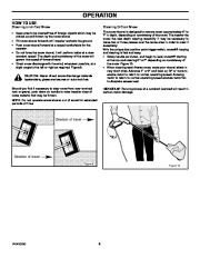 Murray 612100x30NA 12-Inch Electric Snow Shovel Owners Manual page 8