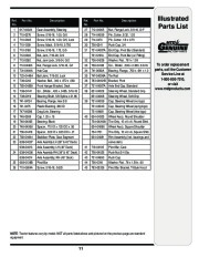 MTD 760 779 Transmatic Lawn Tractor Mower Parts List page 11