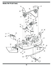 MTD 760 779 Transmatic Lawn Tractor Mower Parts List page 18