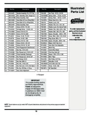 MTD 760 779 Transmatic Lawn Tractor Mower Parts List page 19