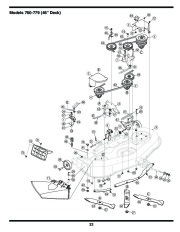 MTD 760 779 Transmatic Lawn Tractor Mower Parts List page 22