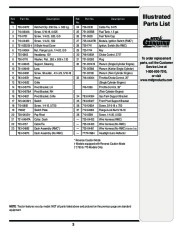 MTD 760 779 Transmatic Lawn Tractor Mower Parts List page 3