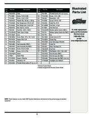 MTD 760 779 Transmatic Lawn Tractor Mower Parts List page 5