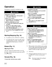 Toro 51539 Air Rake Blower Owners Manual, 1997 page 14