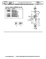 Poulan Pro Owners Manual, 2000 page 3