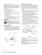 MTD Troy-Bilt RZT Series Tractor Lawn Mower Owners Manual page 22