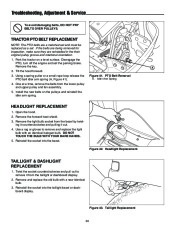 Simplicity Legacy 2000 2900 20 23 24.5 25 48 54 60 Series Snow Blower Owners Manual page 34