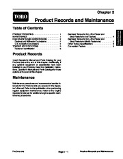 Toro 04129SL Rev C Service Manual ProCore 648 Preface Publication page 11