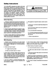 Toro 04129SL Rev C Service Manual ProCore 648 Preface Publication page 6