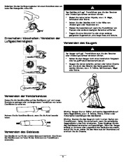 Toro 51594 Ultra Blower/Vacuum Owners Manual, 2007, 2008, 2009 page 19