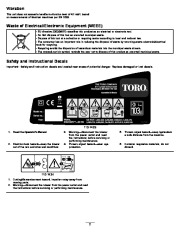 Toro 51594 Ultra Blower/Vacuum Owners Manual, 2007, 2008, 2009 page 2