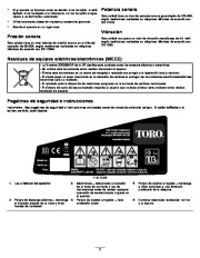 Toro 51594 Ultra Blower/Vacuum Owners Manual, 2007, 2008, 2009 page 23