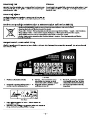 Toro 51594 Ultra Blower/Vacuum Owners Manual, 2007, 2008, 2009 page 9