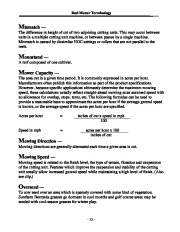 Toro Reel Mower Terminology Reel Mower TERMINOLOGY 09171SL DEFINITION TERMS Aerate Process page 12