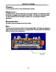 Toro Reel Mower Terminology Reel Mower TERMINOLOGY 09171SL DEFINITION TERMS Aerate Process page 13