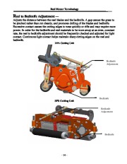 Toro Reel Mower Terminology Reel Mower TERMINOLOGY 09171SL DEFINITION TERMS Aerate Process page 14