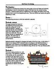 Toro Reel Mower Terminology Reel Mower TERMINOLOGY 09171SL DEFINITION TERMS Aerate Process page 2