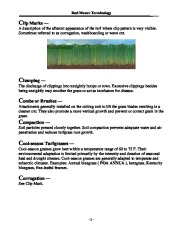 Toro Reel Mower Terminology Reel Mower TERMINOLOGY 09171SL DEFINITION TERMS Aerate Process page 5