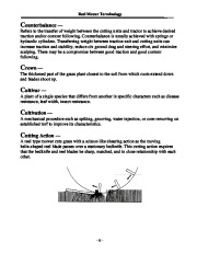 Toro Reel Mower Terminology Reel Mower TERMINOLOGY 09171SL DEFINITION TERMS Aerate Process page 6