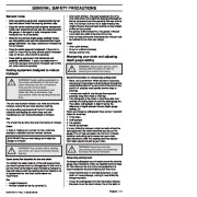 2008-2010 Husqvarna 235e 240e Chainsaw Owners Manual, 2008,2009,2010 page 11