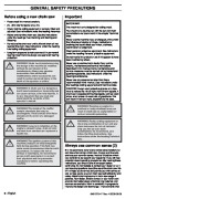 2008-2010 Husqvarna 235e 240e Chainsaw Owners Manual, 2008,2009,2010 page 8