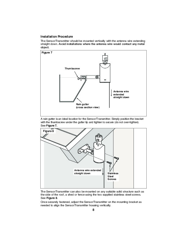 Toro Wireless RainSensorTM Model 53770 Sprinkler Irrigation Owners Manual