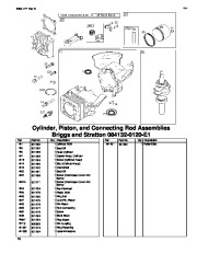 Toro 38428, 38429, 38441, 38442 Toro CCR 2450 and 3650 Snowthrower Parts Catalog, 2001 page 10