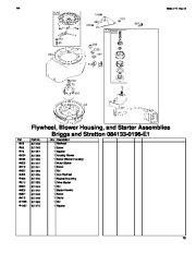 Toro 38428, 38429, 38441, 38442 Toro CCR 2450 and 3650 Snowthrower Parts Catalog, 2001 page 15