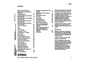 STIHL Owners Manual page 3