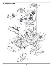 MTD 620 Hydrostatic Lawn Tractor Mower Parts List page 12