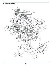 MTD 620 Hydrostatic Lawn Tractor Mower Parts List page 14