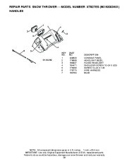 Poulan Pro Owners Manual, 2009 page 29