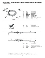 Poulan Pro Owners Manual, 2009 page 36