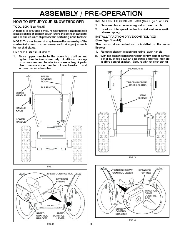 Poulan Pro XT827ES 429837 Snow Blower Owners Manual, 2009