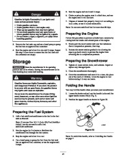 Toro 38515 Toro  CCR 2450 3650 GTS Snowthrower Owners Manual, 2002 page 21