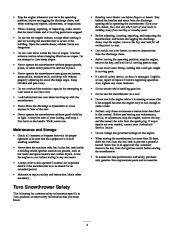 Toro 38515 Toro  CCR 2450 3650 GTS Snowthrower Owners Manual, 2002 page 4