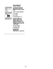 Toro 38515 Toro  CCR 2450 3650 GTS Snowthrower Owners Manual, 2002 page 6