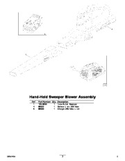 Toro 51701 Hand-Held Sweeper Blower Parts Catalog, 2014 page 2