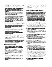 Toro 38440 Toro CCR 3650 Snowthrower Owners Manual, 2000 page 4