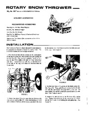 Simplicity 586 32-Inch Rotary Snow Blower Owners Manual page 3