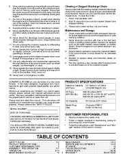 Poulan Pro Owners Manual, 2009 page 3